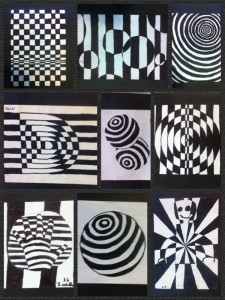 Op-art 3. klasse